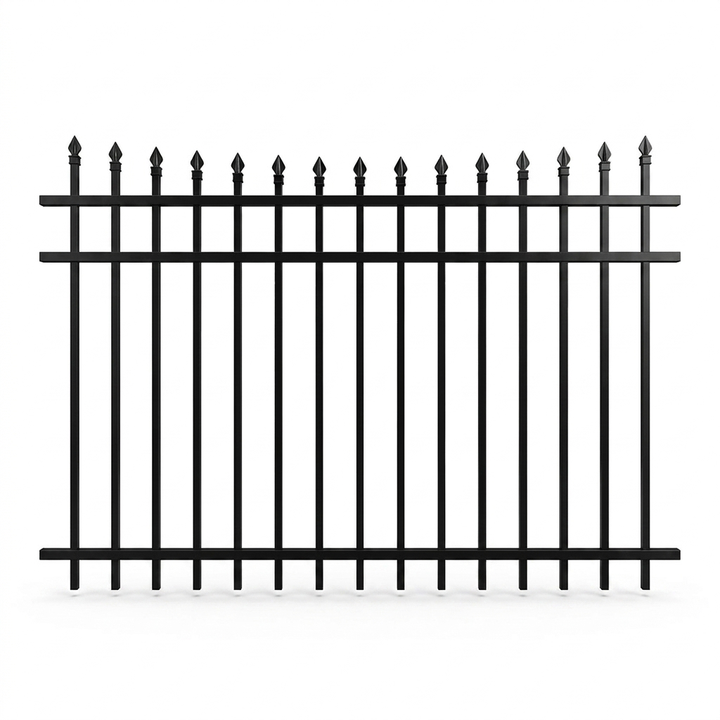 Ibis (3-Rail) Aluminum Fence Panel