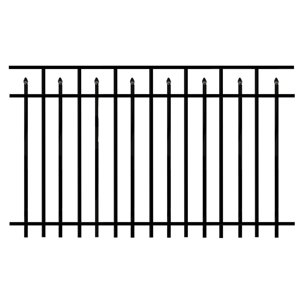 Siskin (3-Rail) Aluminum Fence Panel